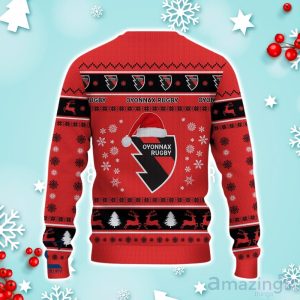 Us Oyonnax Rugby Ugly Christmas Sweater Ideal Gift For Fans Product Photo 3