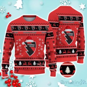 Us Oyonnax Rugby Ugly Christmas Sweater Ideal Gift For Fans Product Photo 1