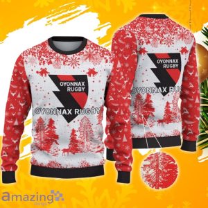 US Oyonnax Ugly Christmas Sweater, Xmas Gift Ideas 2023 For Fans Product Photo 1