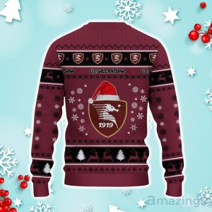 U.S. Salernitana 1919 Ugly Christmas Sweater Ideal Gift For Fans image U.S. Salernitana 1919 Ugly Christmas Sweater Ideal Gift For Fans Product Photo 3