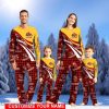 USC Trojans Team Pajamas Personalize Name Buffalo Plaid Christmas Pajamas Set Cute Gift