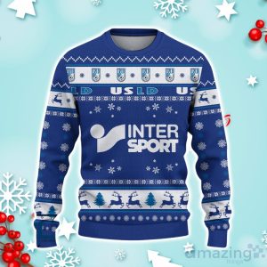 USL Dunkerque Ugly Christmas Sweater Ideal Gift For Fans Product Photo 2