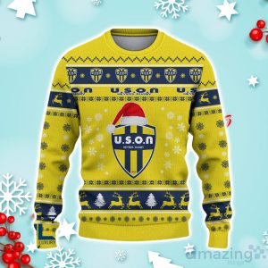 USON Nevers Ugly Christmas Sweater Ideal Gift For Fans image USON Nevers Ugly Christmas Sweater Ideal Gift For Fans Product Photo 2
