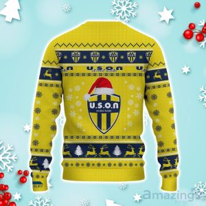USON Nevers Ugly Christmas Sweater Ideal Gift For Fans image USON Nevers Ugly Christmas Sweater Ideal Gift For Fans Product Photo 3