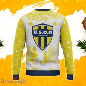 USON Nevers Ugly Christmas Sweater, Xmas Gift Ideas 2023 For Fans Product Photo 3