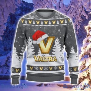 Valtra Santa Hat Pattern Ugly Christmas Sweater For Men And Women Product Photo 2
