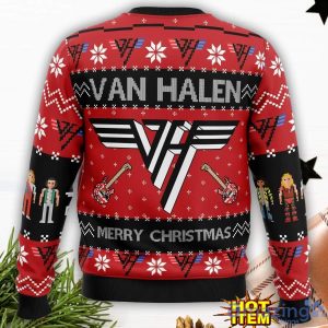 Van Halen Ugly Christmas Sweater 3D All Over Printed Sweater Christmas Gift Product Photo 3