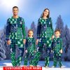 Vancouver Canucks Pajamas Set Cute Gift Custom Name Christmas snowflake pattern Pajamas Christmas Gift For Family