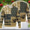 Vegas Golden Knights All Over Printed 3D Christmas Sweater Ice Hockey NHL Fans Gift