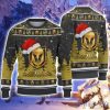 Vegas Golden Knights  Santa Hat Pattern Ugly Christmas Sweater For Men And Women