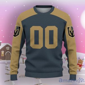 Vegas Golden Knights Ugly Sweater Custom Name And Number Hot Design For Christmas Gift Product Photo 2