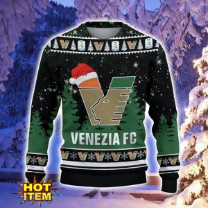 Venezia FC Ugly Christmas Sweater Holiday Gift Ideas For Sport Fans Product Photo 2