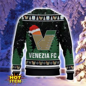 Venezia FC Ugly Christmas Sweater Holiday Gift Ideas For Sport Fans Product Photo 3