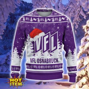 VfL Osnabruck 3D Sweater Gift For Sport Fans Ugly Christmas Sweater Product Photo 2