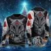 Viking Wolf And Raven Ugly Christmas Sweaters Unique Gift For Men And Women
