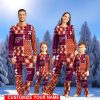 Virginia Tech Hokies Pajamas Set Cute Gift Personalized Name For Sport Fans Christmas Pajamas Set Cute Gift For Family