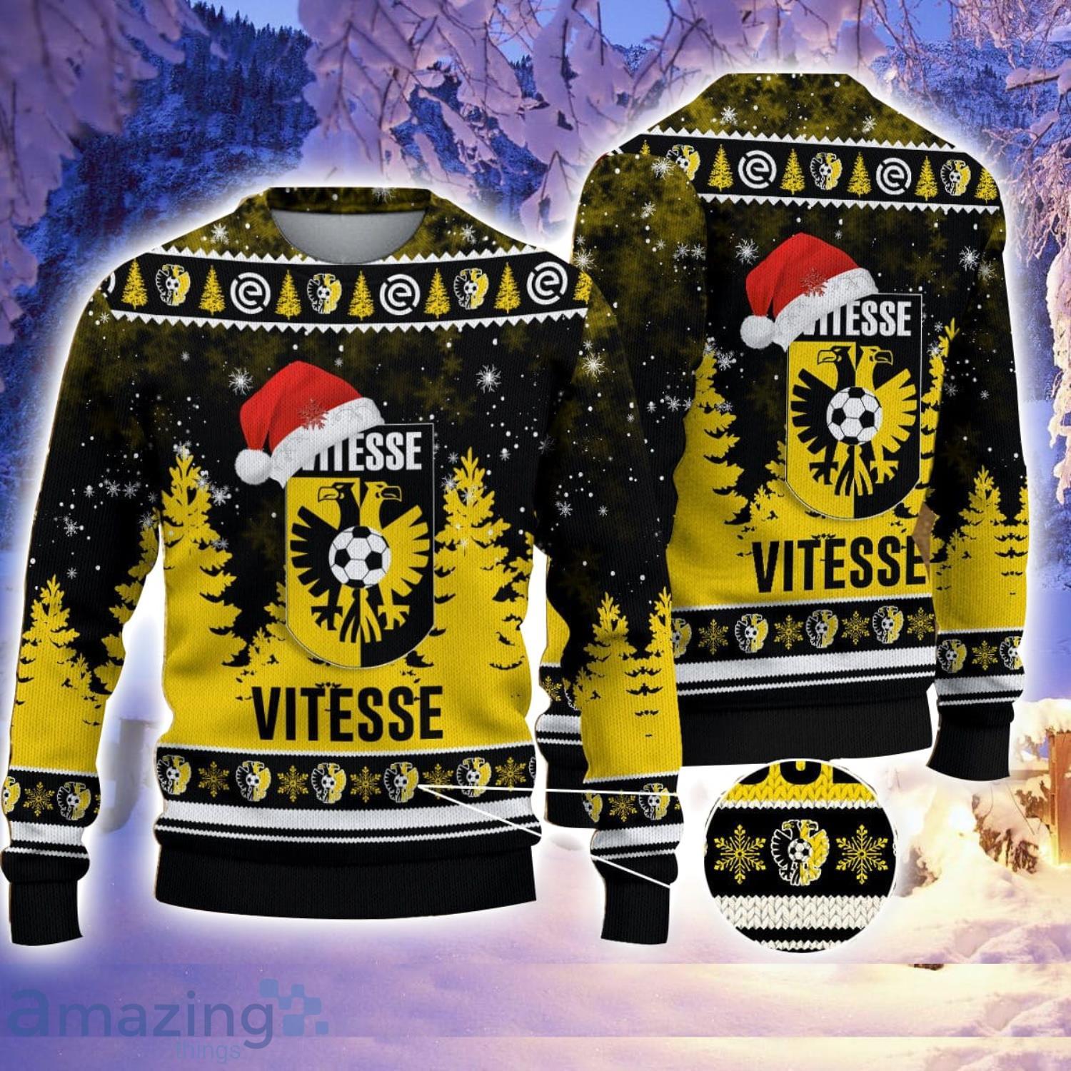 Vitesse 3D Sweater Gift For Sport Fans Ugly Christmas Sweater image Vitesse 3D Sweater Gift For Sport Fans Ugly Christmas Sweater Product Photo 1