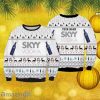 Vodka SKYY Christmas Ugly Sweater 3D Gift Christmas