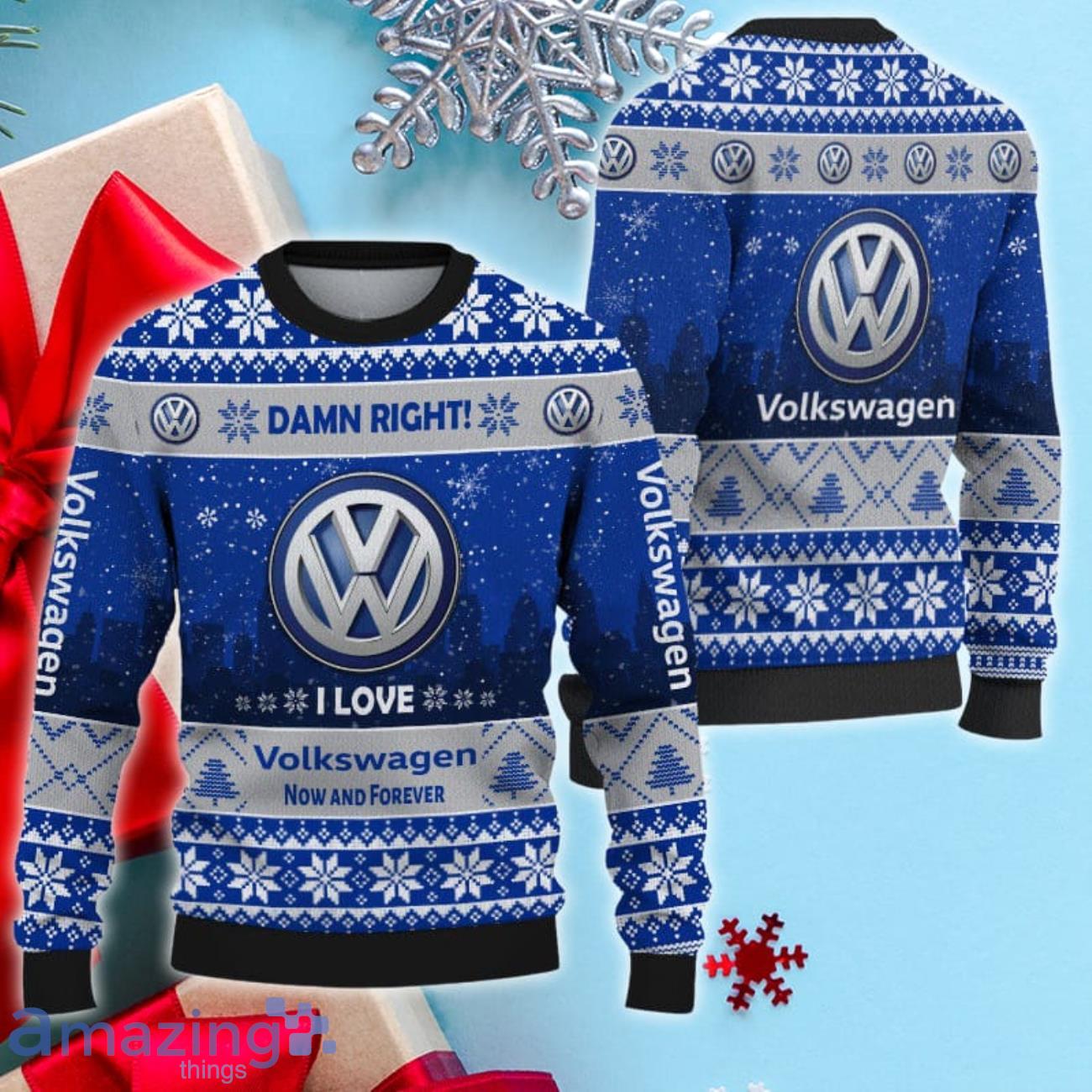 Volkswagen on sale christmas sweater