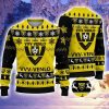 VVV-Venlo 3D Sweater Gift For Sport Fans Snowflake Pattern Ugly Christmas Sweater
