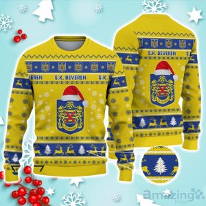 Waasland-Beveren Ugly Christmas Sweater Ideal Gift For Fans Product Photo 1