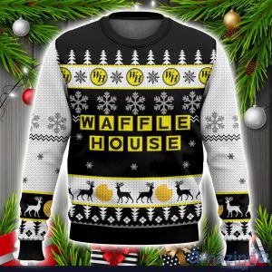 Waffle House 3D Sweater Christmas Gift Ugly Christmas Sweater Xmas Gift Ideas Product Photo 1