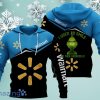 Walmart Logo Grinch Christmas Hoodie 3D All Over Print Gift For Men And Women