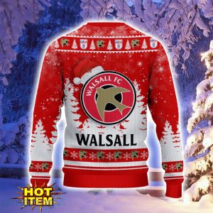 Walsall FC Ugly Christmas Sweater Holiday Gift Ideas For Sport Fans Product Photo 3