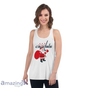Washington Capitals Santa Claus Logo Christmas T Shirt Product Photo 7