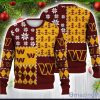 Washington Commanders All Over Printed 3D Christmas Sweater Ice Hockey NHL Fans Gift