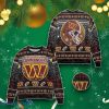 Washington Commanders Big Logo Ugly Christmas Sweaters Style Gift For Men And Women