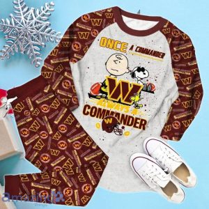 Washington Commanders Once A Commander - Always A Commander Limited Edition Pajamas Set Product Photo 2