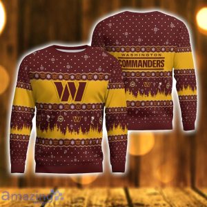Washington Commanders Ugly Christmas Sweater Christmas Gift For Men And Women Holidays Product Photo 1