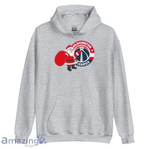 Washington Wizards Santa Claus Logo Christmas T Shirt Product Photo 6