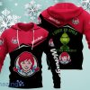 Wendy’s Logo Grinch Hoodie 3D All Over Print Gift For Men And Women