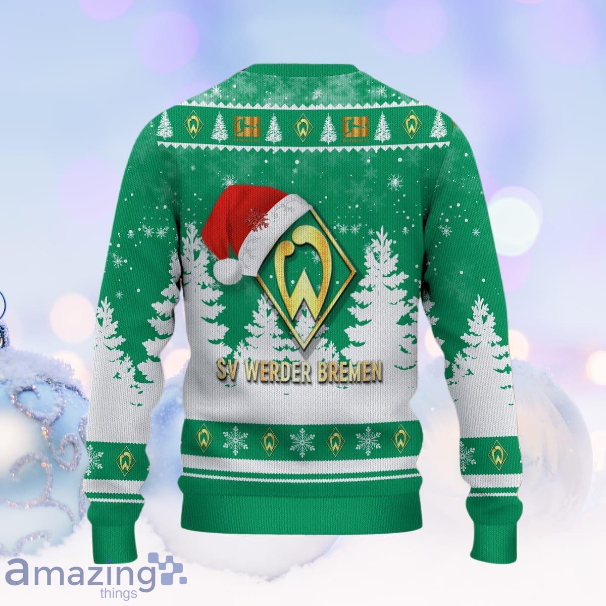 Werder Bremen Ugly Christmas Sweater Special Gift For Men And Women image Werder Bremen Ugly Christmas Sweater Special Gift For Men And Women Product Photo 3