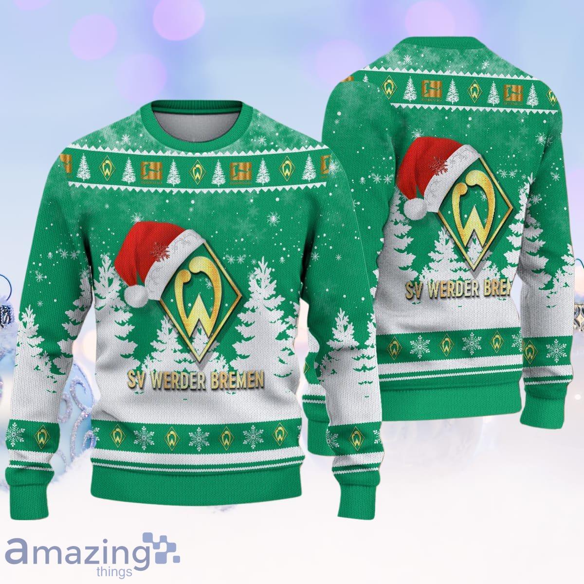 Werder Bremen Ugly Christmas Sweater Special Gift For Men And Women image Werder Bremen Ugly Christmas Sweater Special Gift For Men And Women Product Photo 1