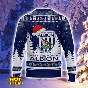 West Bromwich Albion F.C Ugly Christmas Sweater Holiday Gift Ideas For Sport Fans Product Photo 3