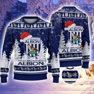 West Bromwich Albion F.C Ugly Christmas Sweater Holiday Gift Ideas For Sport Fans Product Photo 1