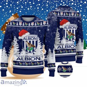 West Bromwich Albion F.C Ugly Christmas Sweater Unique Gifts For Men Women Product Photo 1