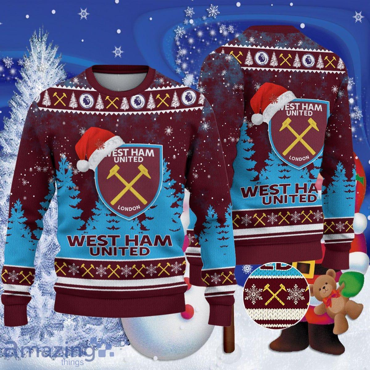 West Ham United F.C Ugly Christmas Sweater Unique Gifts For Men Women