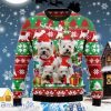 West Highland White Terrier Family Ugly Christmas Sweater Style Gift For Men And Womens