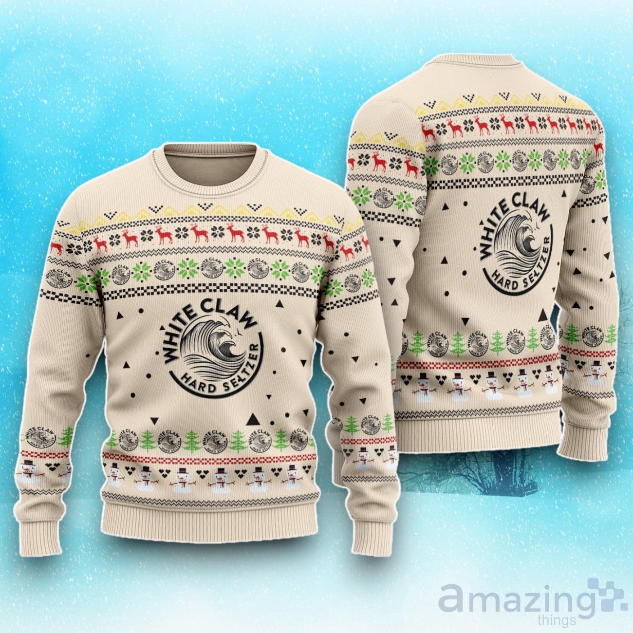 White claw christmas sweatshirt hot sale