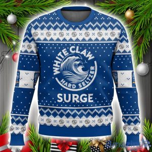 White Claw Surge Ugly Christmas Sweater Christmas Gift Unisex Men And Women Sweater Product Photo 2
