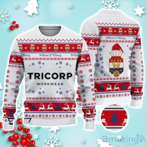 Willem II Tilburg Ugly Christmas Sweater Ideal Gift For Fans Product Photo 1