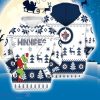 Winnipeg Jets 3D Hooodie Ugly Sweatshirt Christmas Pattern Grinch Ice Hockey NHL Fans