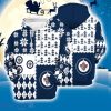Winnipeg Jets 3D Hooodie Ugly Sweatshirt Christmas Pattern Ice Hockey NHL Fans