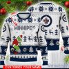 Winnipeg Jets Grinch Ugly Christmas Sweater Ice Hockey NHL Christmas Gift 3D Sweater Custom Name