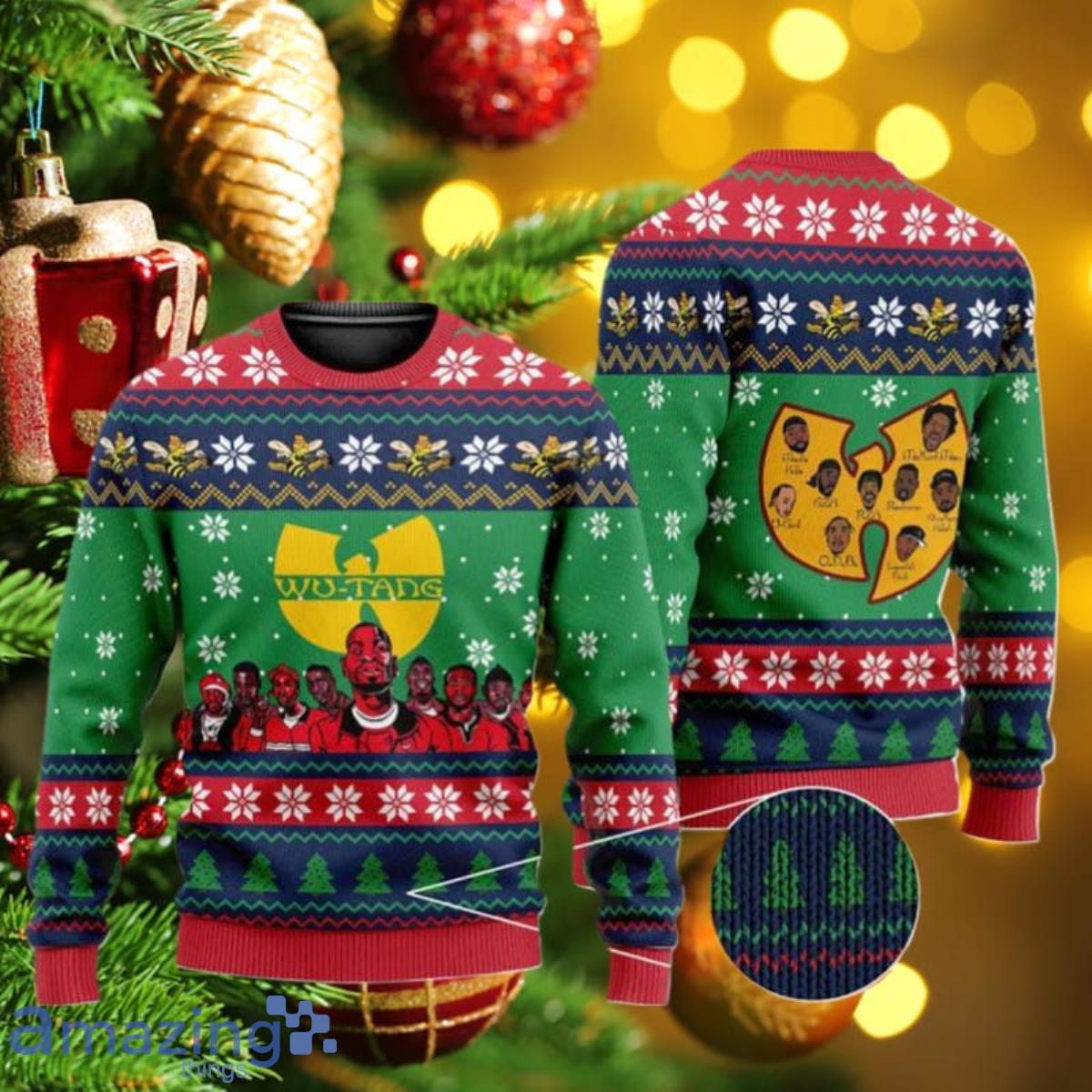 Wu tang clan on sale ugly christmas sweater