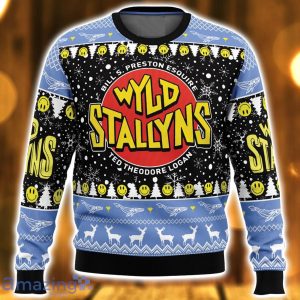 Wyld Stallyns Bill & Ted’s Excellent Adventure 3D Ugly Christmas Sweater Nice Christmas Gift For Men And Women Product Photo 2